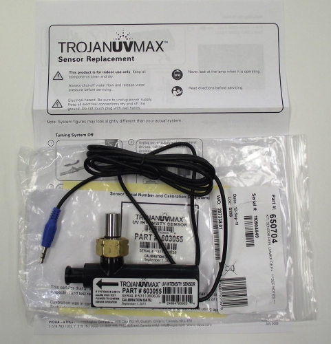 Viqua Trojan UVMax Sensor Part 650704 - Fits Pro7, Pro15, D, D+, E, E+