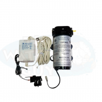 Aquatec 6800 CDP Series Booster Pump Kit, Power Transformer & Pressure Switch, 1/4" & 3/8" Tubing Adapters