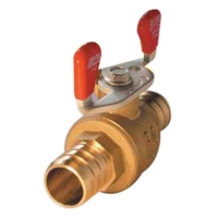 1-1/4 PEXworx Pex-Al-Pex Compression Coupling Brass Fitting 